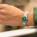 OROLOGIO FESTINA MADEMOISELLE F20749/5 VERDE CINGHIA ACCIAIO INOSSIDABILE, DONNA