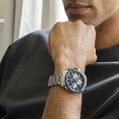 OROLOGIO FESTINA F20560/2 BLU CINTURINO IN ACCIAIO, UOMO