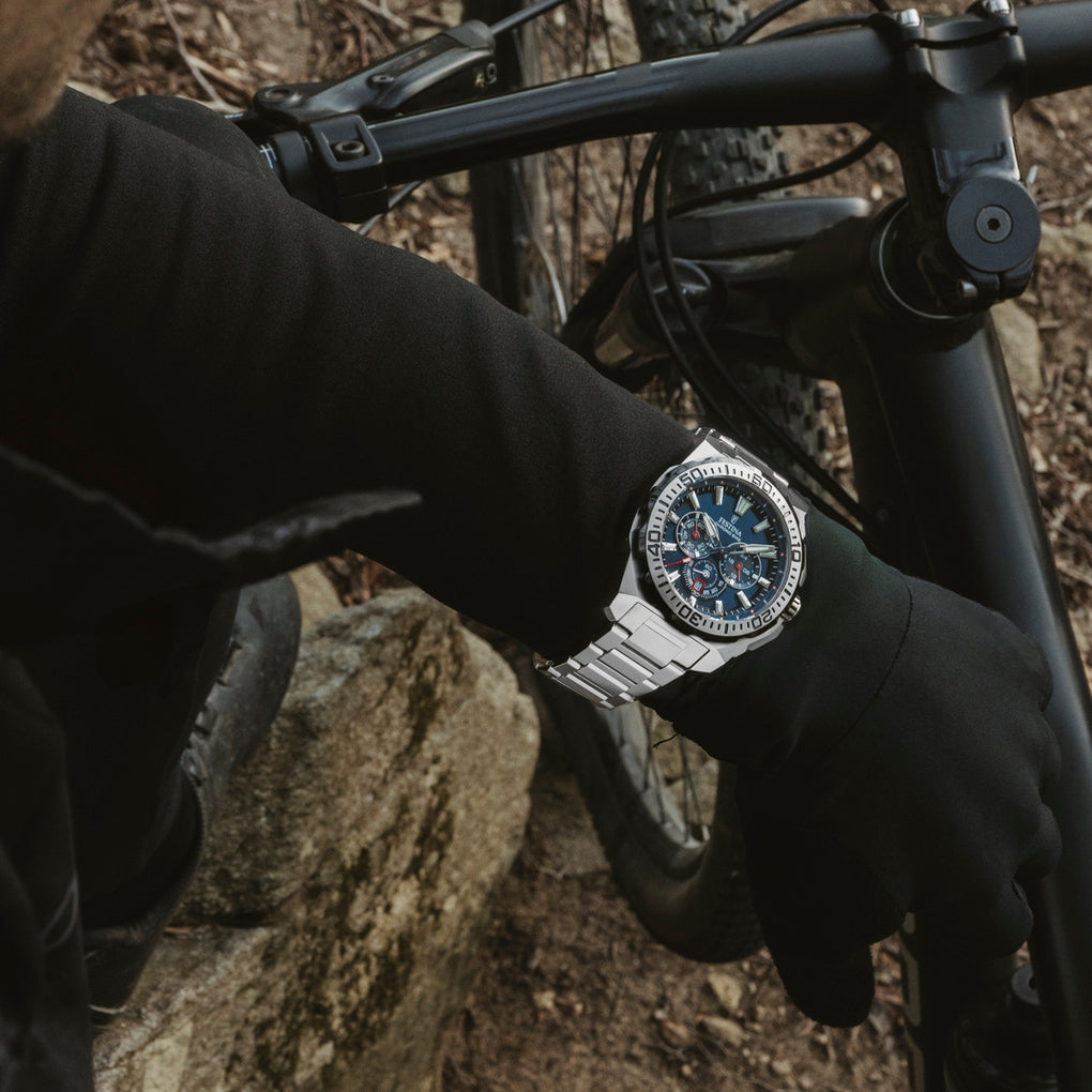 OROLOGIO DA UOMO FESTINA CHRONO BIKE F20724/2 BLU CINTURINO IN ACCIAIO