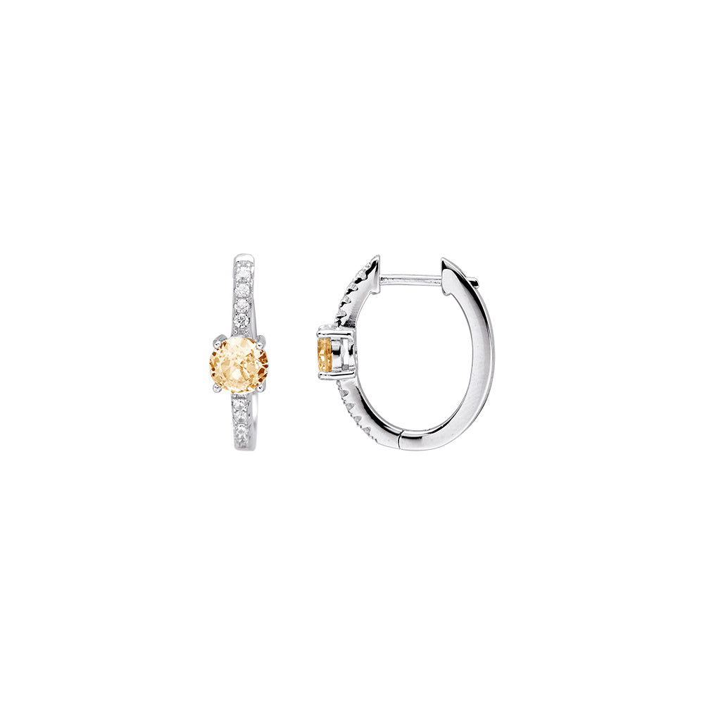 ForYou - Orecchini Ada Zirconi Ovali