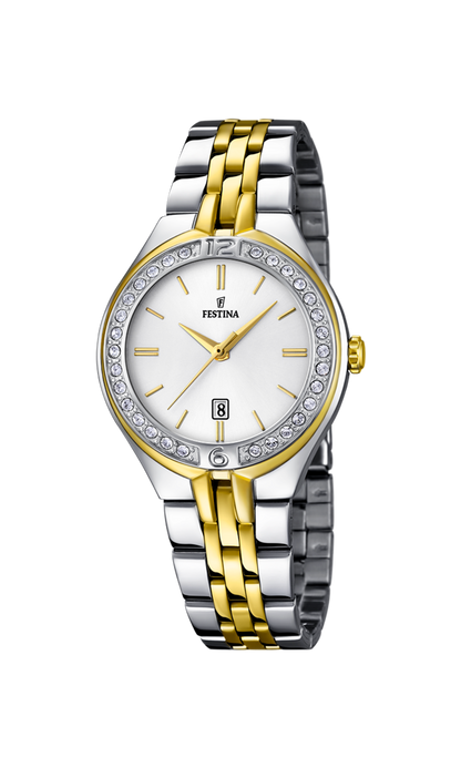 OROLOGIO FESTINA MADEMOISELLE F16868/1 ARGENTO CON CINTURINO IN ACCIAIO, DONNA
