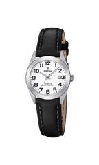 OROLOGIO FESTINA CLASSICS F20447/1 BIANCO CON CINTURINO IN PELLE, DONNA