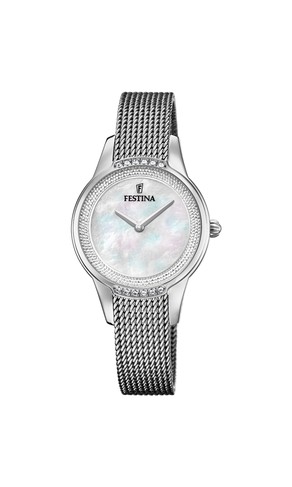 OROLOGIO FESTINA MADEMOISELLE F20494/4 BEIGE CINTURINO IN ACCIAIO INOSSIDABILE 316L, DONNA
