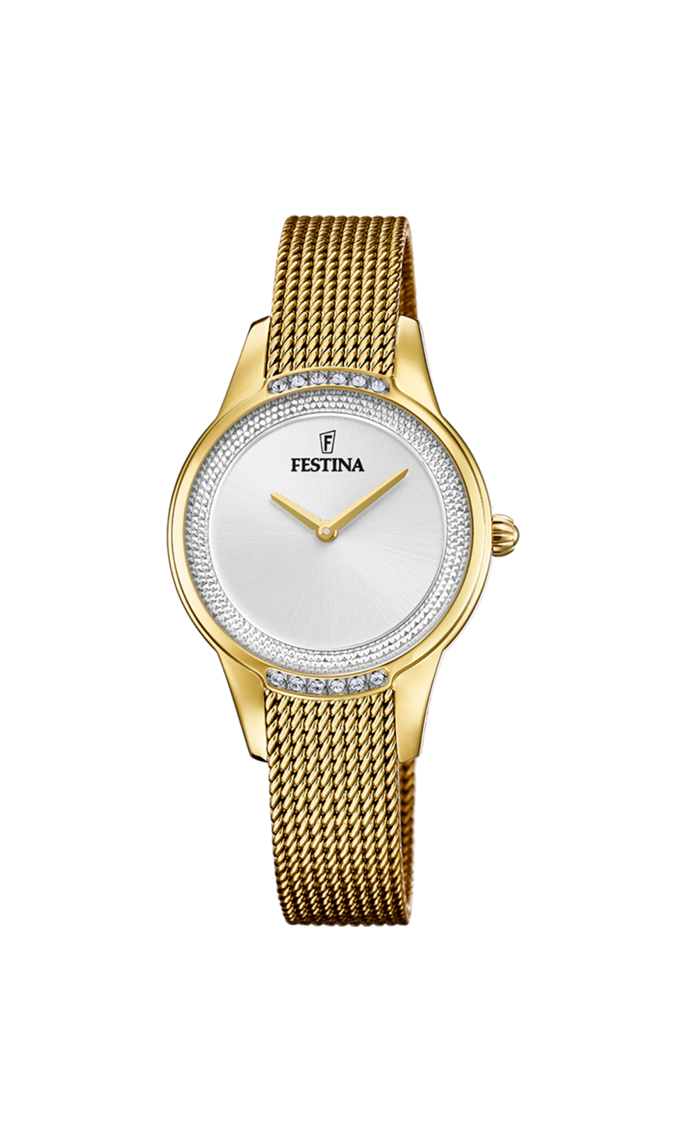 OROLOGIO FESTINA MADEMOISELLE F20495/1 ARGENTO CON CINTURINO IN ACCIAIO, DONNA