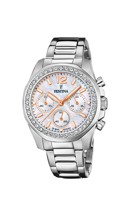OROLOGIO FESTINA F20606/1 MADREPERLA DONNA
