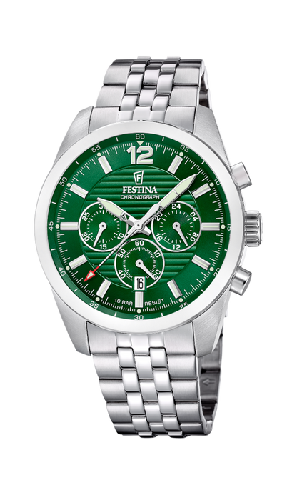 OROLOGIO FESTINA F20742/2 VERDE UOMO