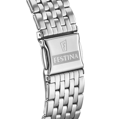 OROLOGIO FESTINA CLASSICS F16744/3 BLU CON CINTURINO IN ACCIAIO, UOMO