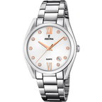 OROLOGIO FESTINA BOYFRIEND F16790/A ARGENTO CON CINTURINO IN ACCIAIO, DONNA