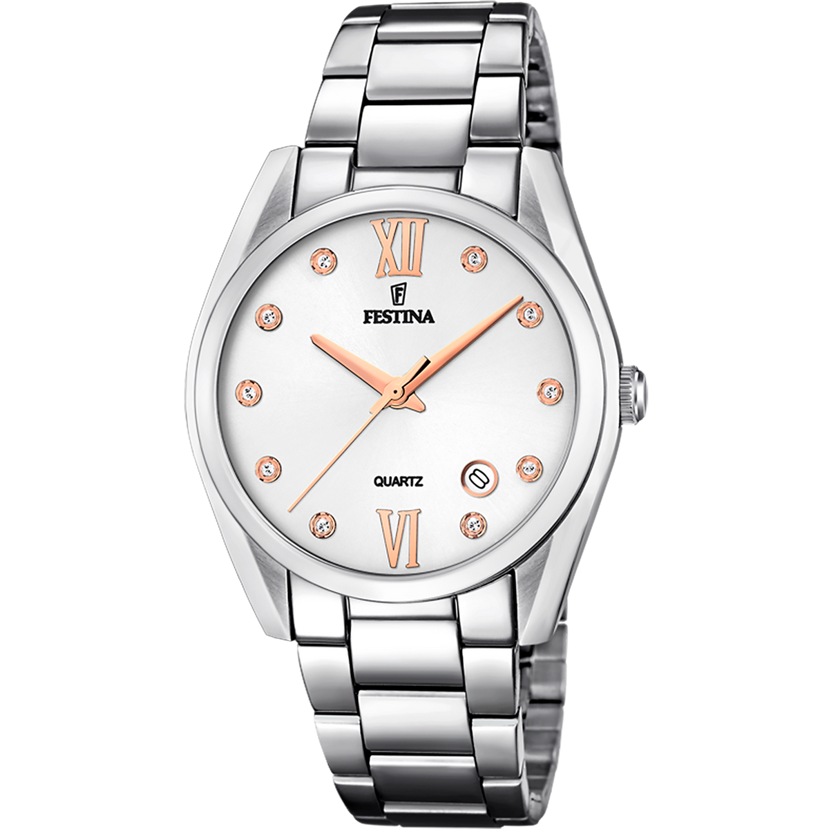 OROLOGIO FESTINA BOYFRIEND F16790/A ARGENTO CON CINTURINO IN ACCIAIO, DONNA
