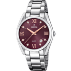 OROLOGIO FESTINA COLLEZIONE BOYFRIEND F16790/E BORDEAUX CINTURINO IN ACCIAIO, DONNA