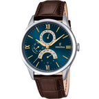 OROLOGIO FESTINA F16823/A BLU CON CINTURINO IN PELLE, UOMO