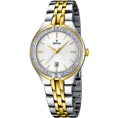 OROLOGIO FESTINA MADEMOISELLE F16868/1 ARGENTO CON CINTURINO IN ACCIAIO, DONNA