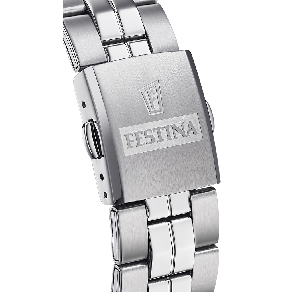 OROLOGIO FESTINA CLASSICS F20437/B BLU CON CINTURINO IN ACCIAIO, UOMO