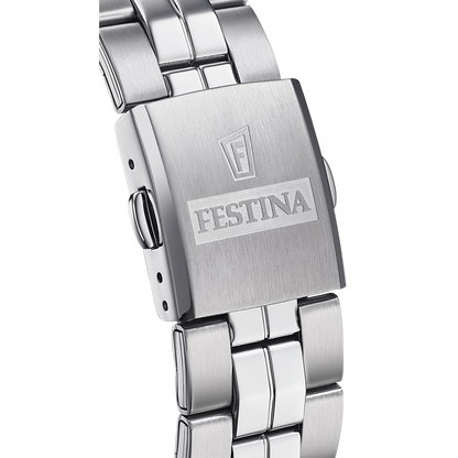 OROLOGIO FESTINA CLASSICS F20437/B BLU CON CINTURINO IN ACCIAIO, UOMO