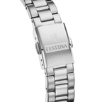 OROLOGIO FESTINA CLASSICS F20553/2 BIANCO CON CINTURINO IN ACCIAIO, DONNA