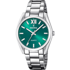 OROLOGIO FESTINA F20622/C COLLEZIONE ALLEGRIA, CINTURINO IN ACCIAIO VERDE, DONNA.