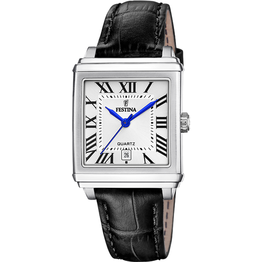 OROLOGIO FESTINA F20682/3 GRIGIO CINTURINO IN PELLE, DONNA