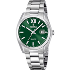 OROLOGIO FESTINA ACCIAIO CLASSICO F20707/8 VERDE CINTURINO IN ACCIAIO INOSSIDABILE 316L, UOMO