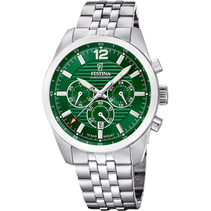 OROLOGIO FESTINA F20742/2 VERDE UOMO
