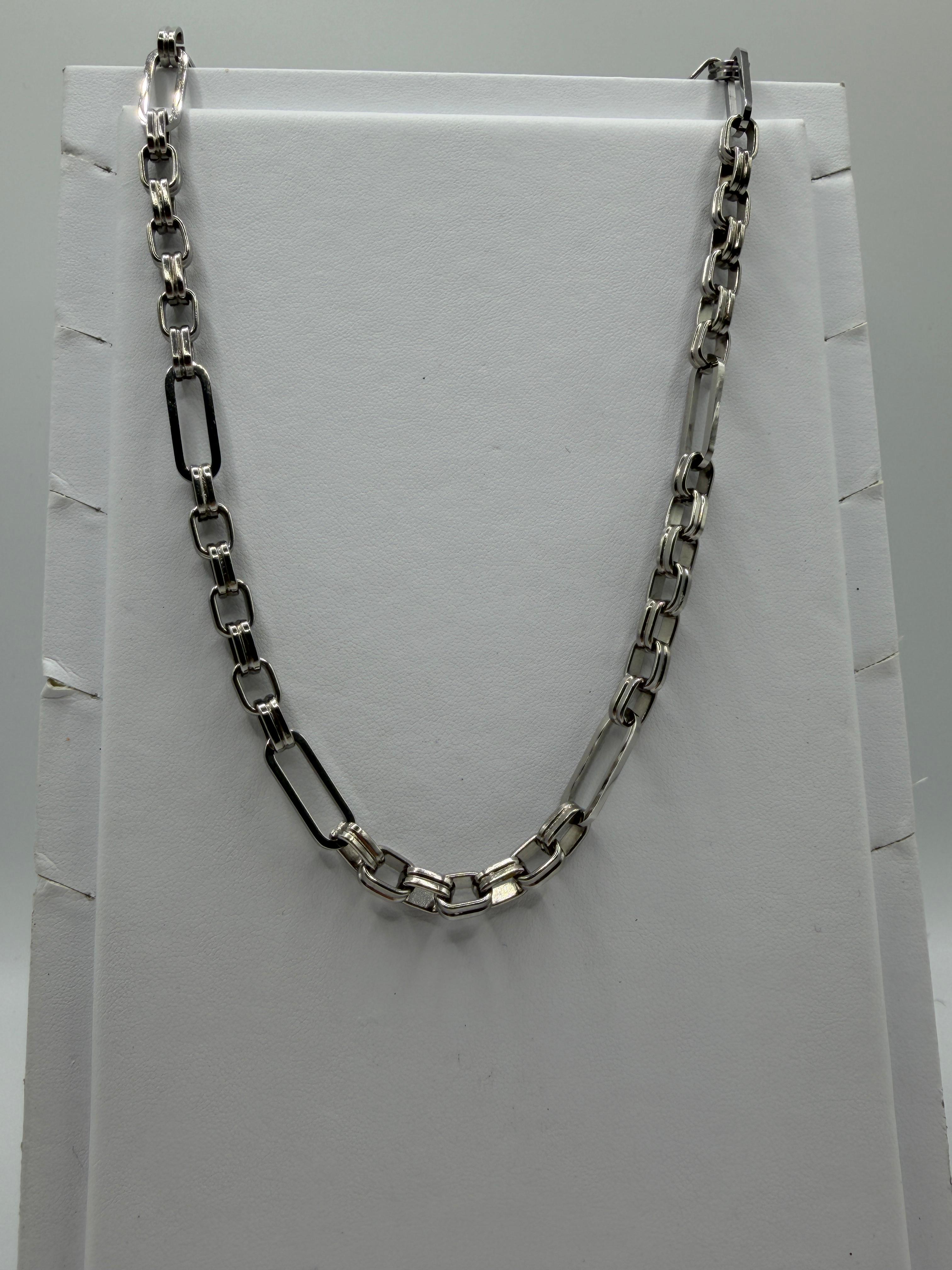 ONE - Collana in acciaio