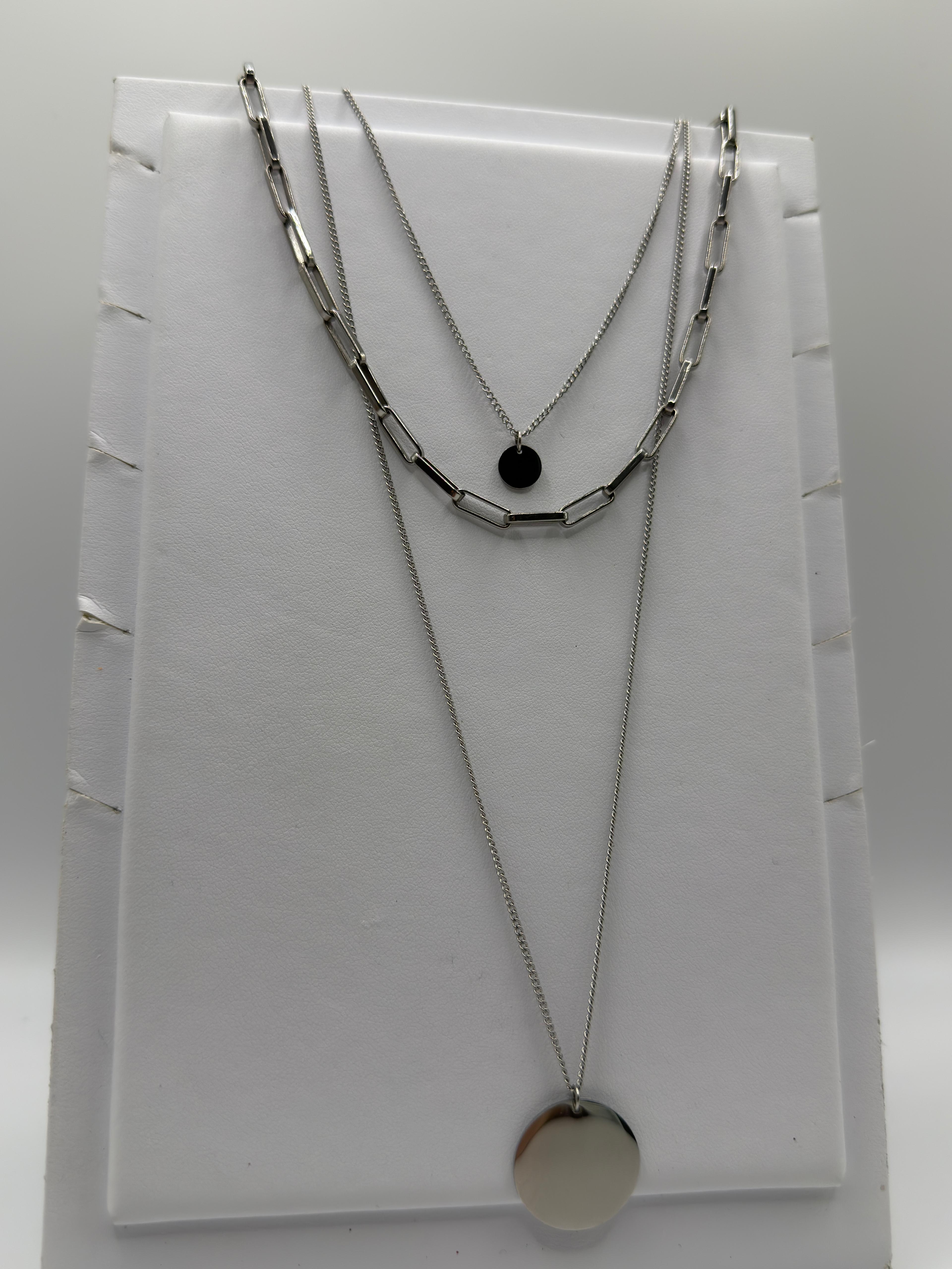 ONE - Collana in acciaio