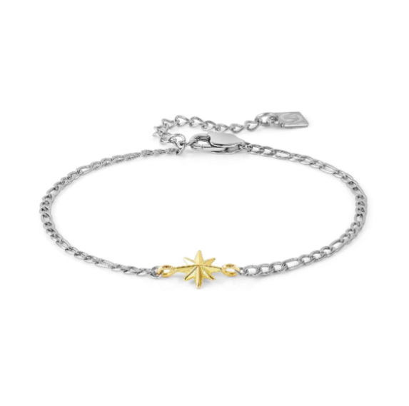 Nomination - Bracciale Uomo Refined con Rosa dei venti in oro 18kt