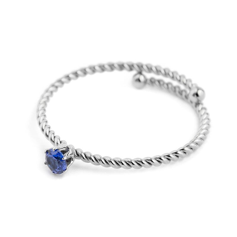 Marlù - Anello con zircone 3mm