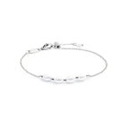Marlù - Bracciale catena cross con perle ovali