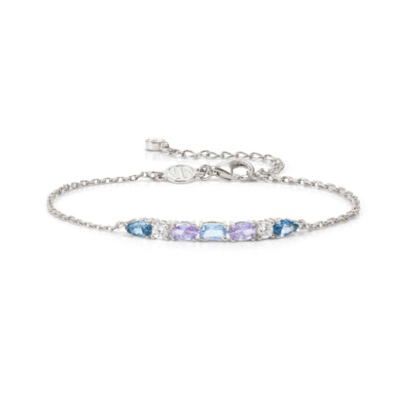 Nomination - Bracciale Colour Wave Aurora Ed. con dettaglio pietre