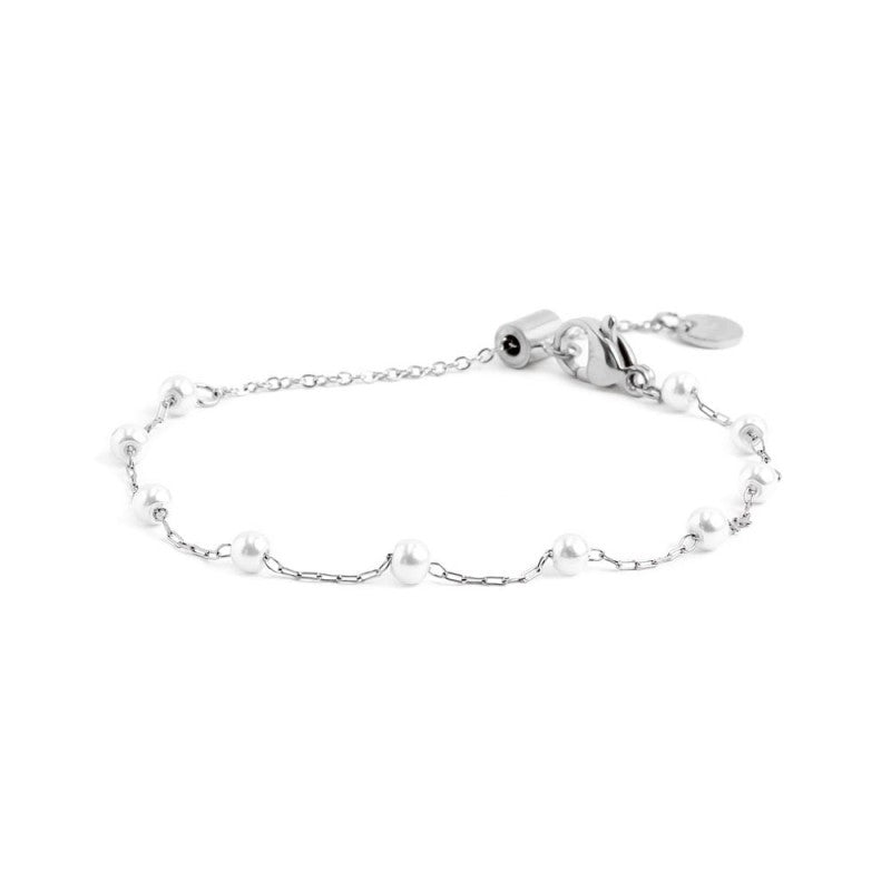 Marlù - Bracciale catena con perle