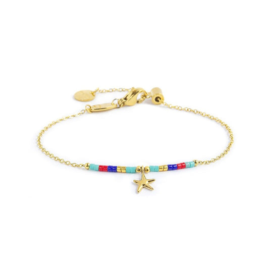 Bracciale stella marina e myuki