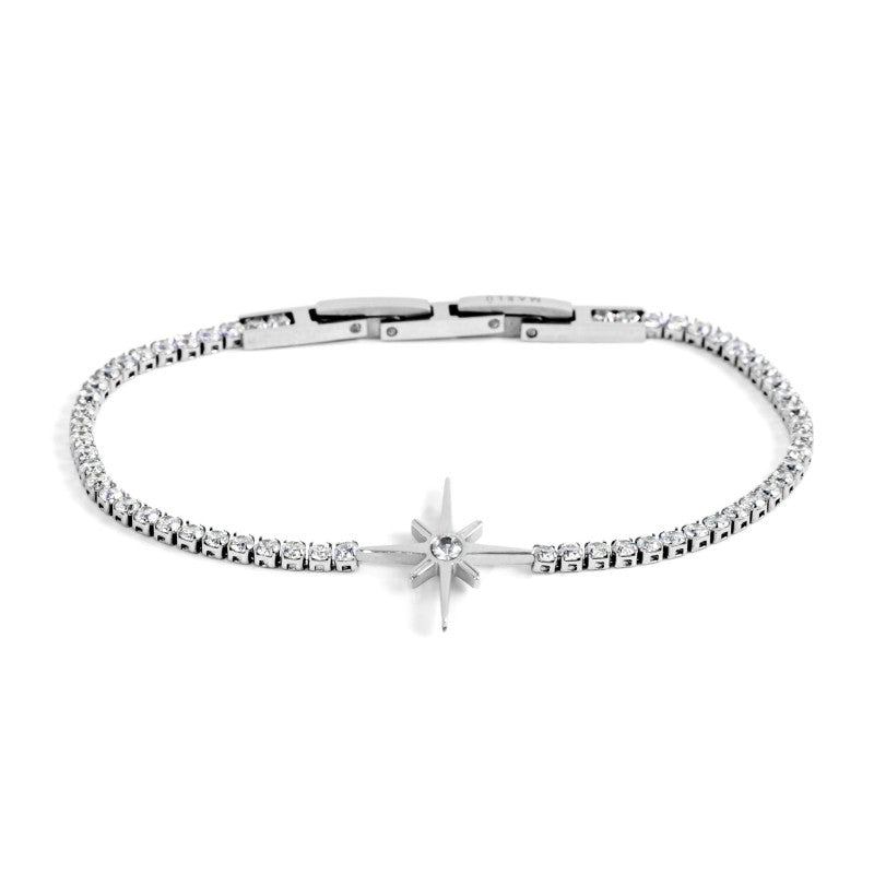 Marlù - Bracciale tennis rosa dei venti