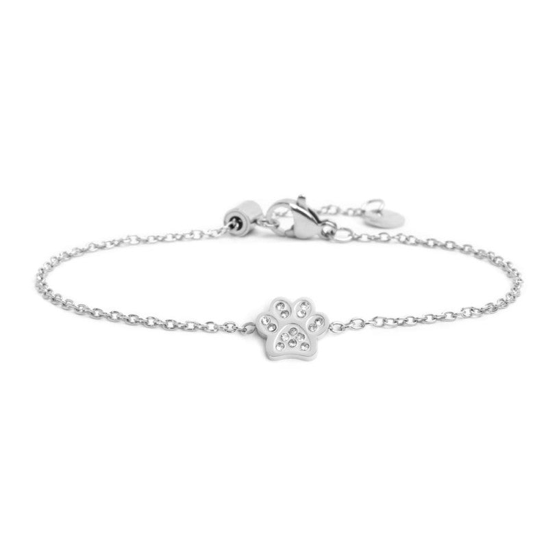 Marlù - Bracciale zampina con cristalli
