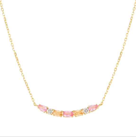 Nomination - Collana Colour Wave Aurora Ed. Placca corta colorata
