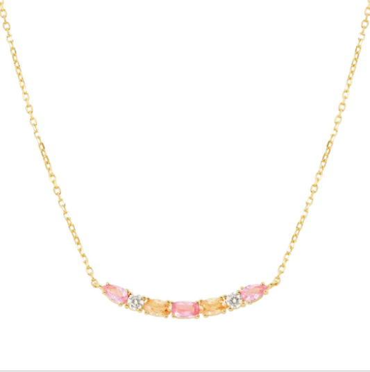 Collana Colour Wave Aurora Ed. Placca corta colorata