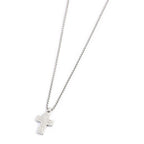 Marlù - Collana con croce pendente con zirconi
