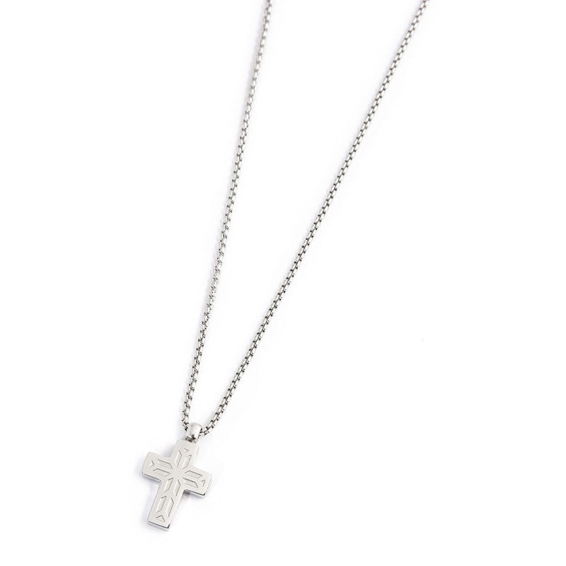 Marlù - Collana con croce pendente con zirconi
