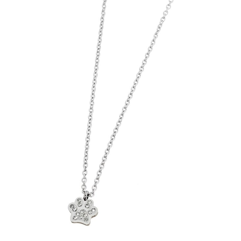 Marlù - Collana zampina con cristalli