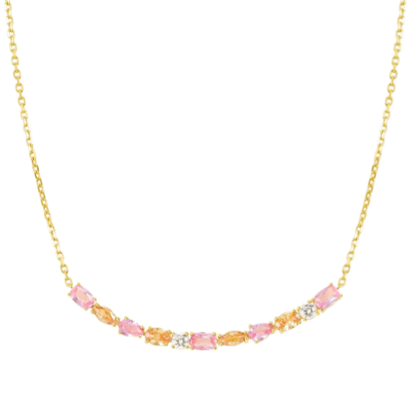 Nomination - Collana Colour Wave Aurora Ed. Placca lunga colorata