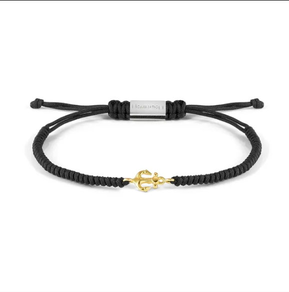 Nomination - Bracciale Uomo Refined in Cotone con Ancora