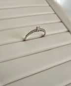 Anello Solitario Classico in Oro 18kt