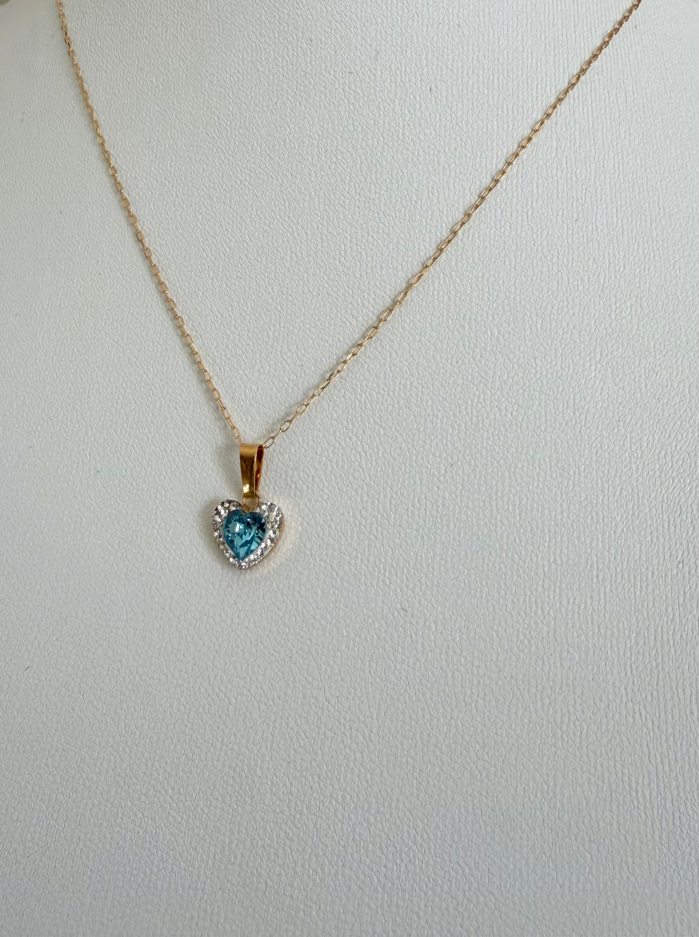 Collana in Oro 18kt con Ciondolo a Cuore