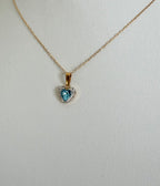 Collana in Oro 18kt con Ciondolo a Cuore