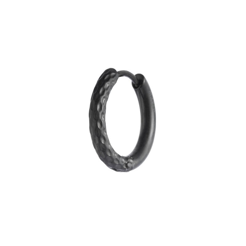 Marlù - Orecchino a cerchio 1,7 cm trama diamantata