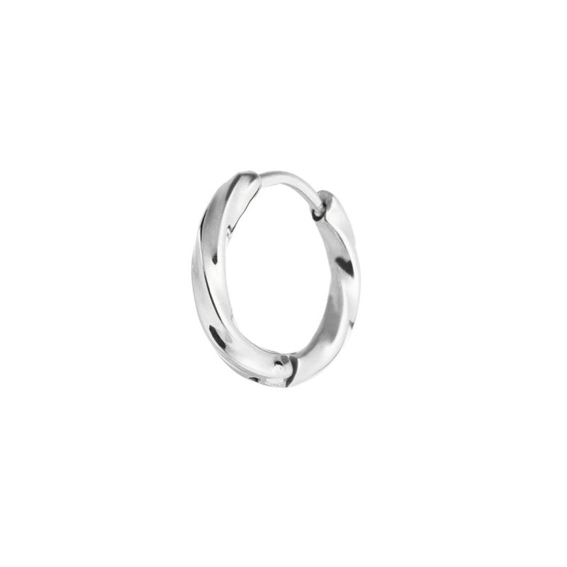 Orecchino a cerchio ritorto 1,5 cm