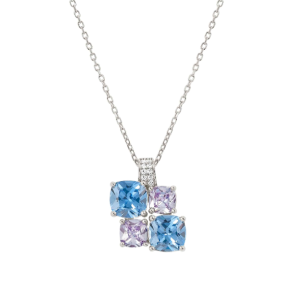 Nomination - Collana Colour Wave Aurora Ed. Pendente con Pietre